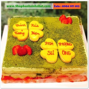 Bánh Sinh Nhật Trà Xanh - VL61